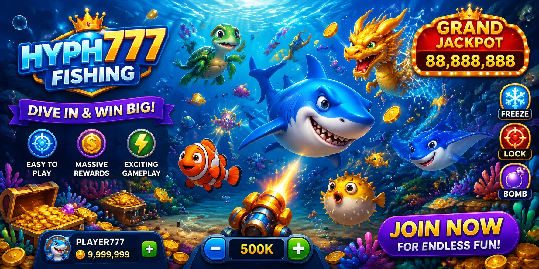 HYPH777 Fishing extra visual one
