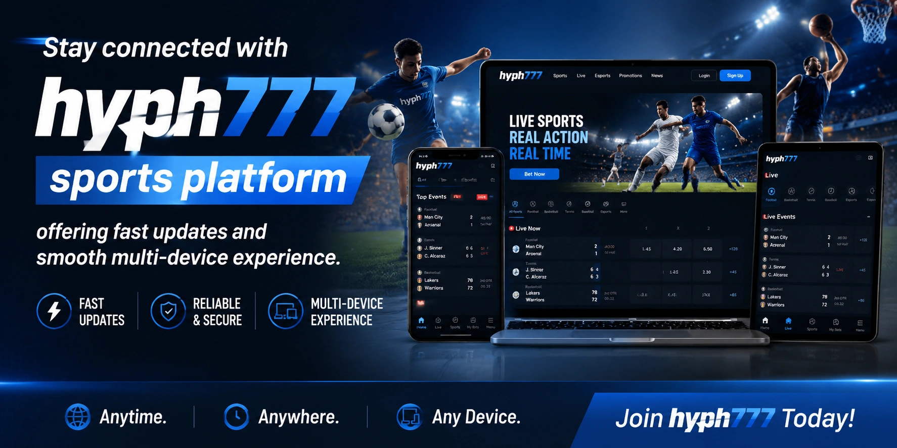 HYPH777 Sports Guide For Live Events And Markets 4 HYPH777 Sports extra visual one
